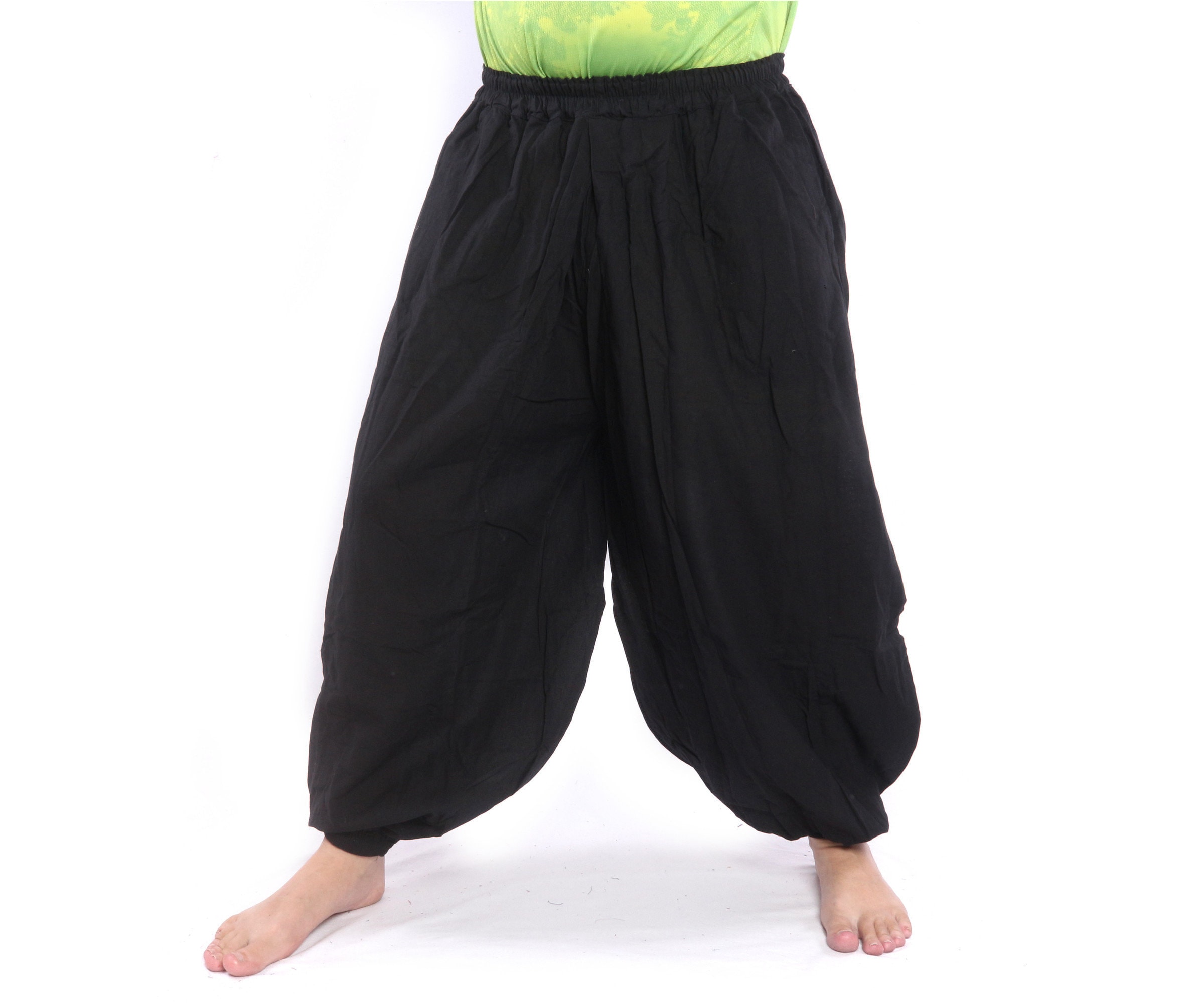 Cotton Harem Pants: Unisex Baggy Ninja Style - Etsy