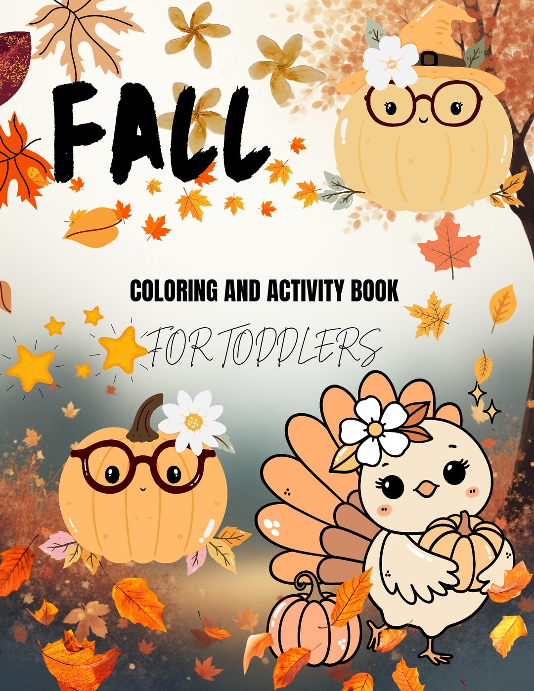 21 Pages of Educational Fall Fun for Toddlers - Etsy
