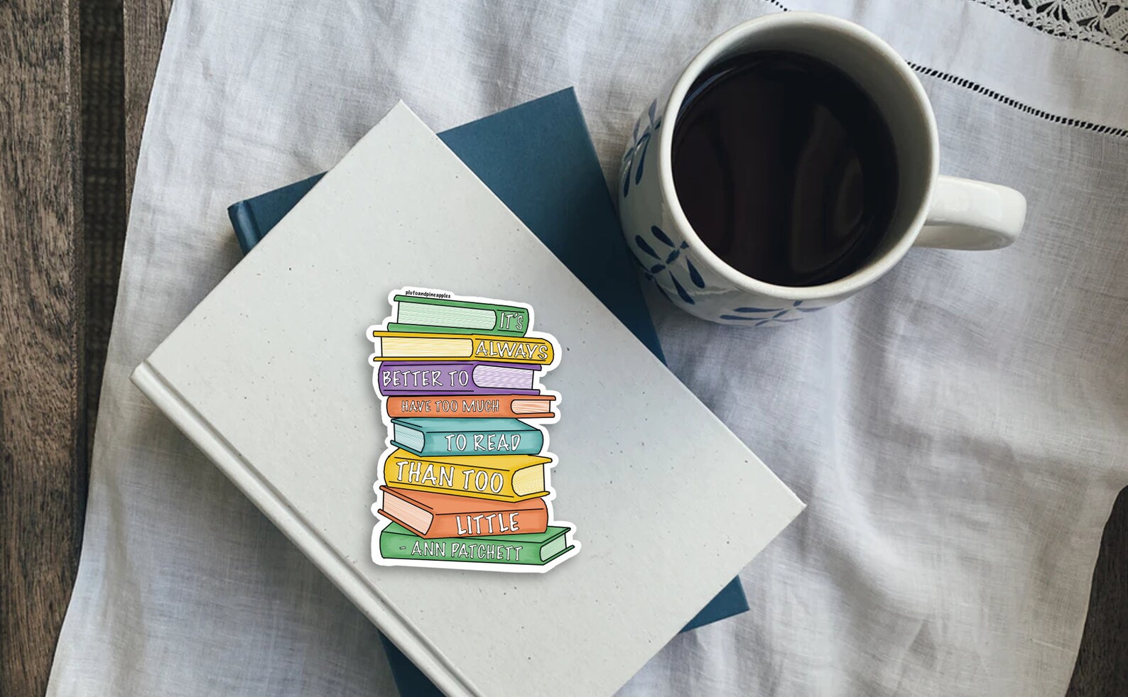 Book Quote Sticker Reading Sticker Book Lover Sticker - Etsy
