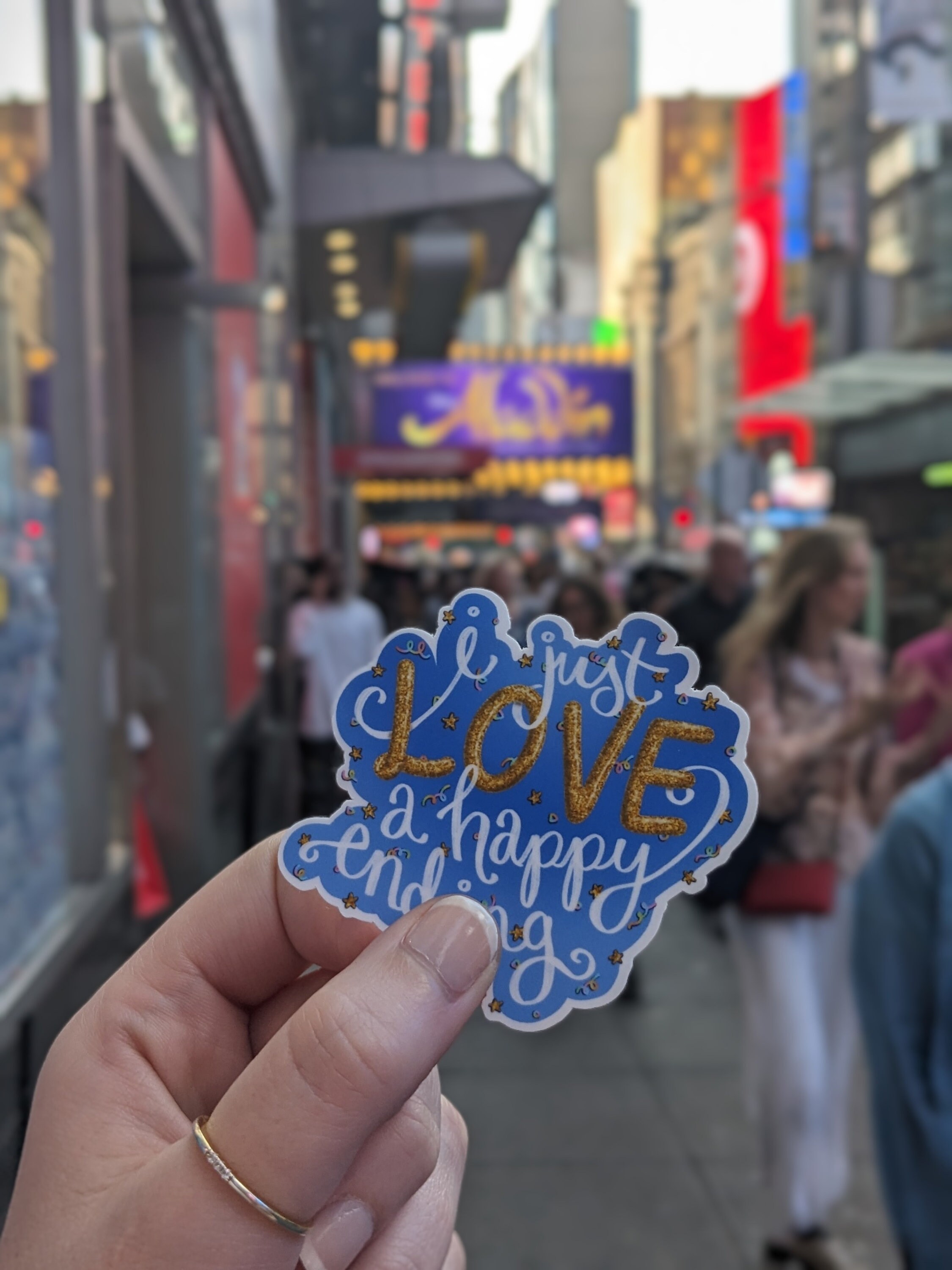 Aladdin the Musical Inspired Sticker | Broadway Sticker | Fairytale ...