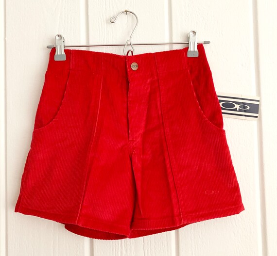 vintage op corduroy shorts