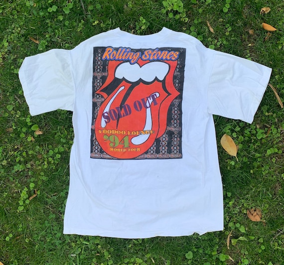 Rolling Stones Voodoo Lounge 1994 Tour Tee Large Shirt Vintage - Etsy