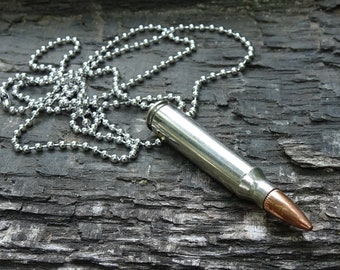 223 Remington Bullet necklace 55gn FMJ