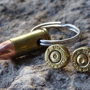 keychain earrings bullet set