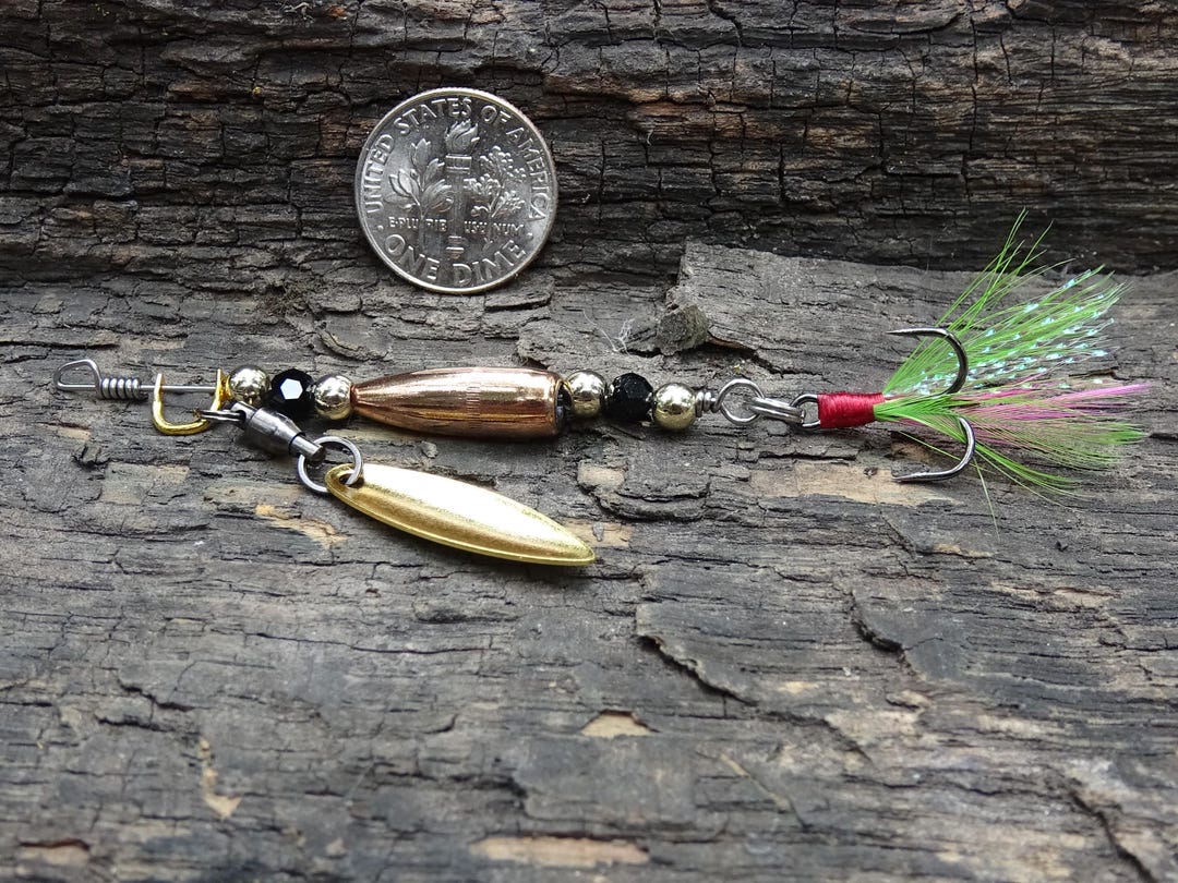 James Henry Bullet Fishing Onyx Crystal Lure .223 Bullet 14k Gold ...