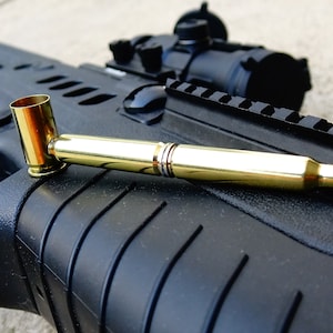 Brass pipe bullet