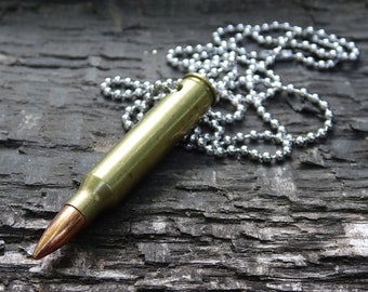 Fallout .223 raider Bullet Necklace brass 55gn FMJ