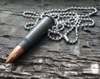 Fallout 7.62x39 AK-47 raider Bullet Necklace steel 123gn FMJ