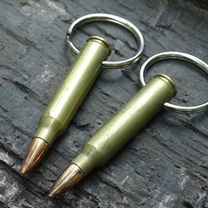 Bullet Keychain .223 Remington set of two