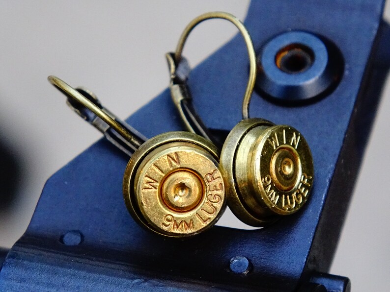 Bullet Earrings Etsy