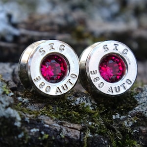 Bullet earring 380 auto Ruby