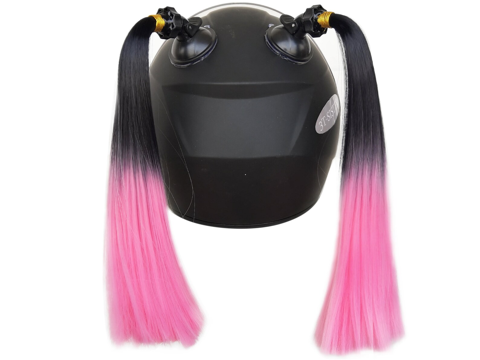 Helmet Pigtails Motorcycle Bicycle Helmet Ponytails Synthetic Etsy