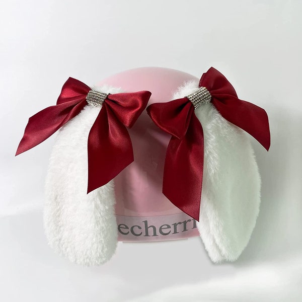 Motorcycle Helmet Bunny Ears Etsy