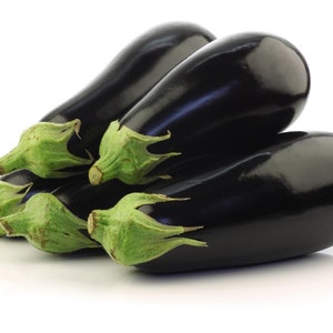 Black Beauty Eggplant Seeds - Organic & Non Gmo Eggplant Seeds - Heirloom Seeds - Fresh USA Grown Seeds - Grow Your Own Eggplant At Home!