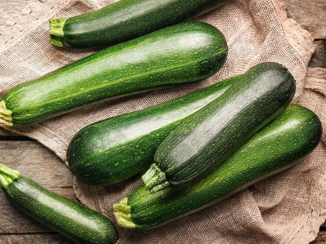 Black Beauty Zucchini Seeds - Organic & Non GMO - Zucchini Seeds - Grow ...