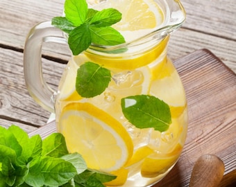 Lemon Mint Seeds - Organic & Non-GMO - Heirloom Herb Seeds - Grow Your Own Mint At Home