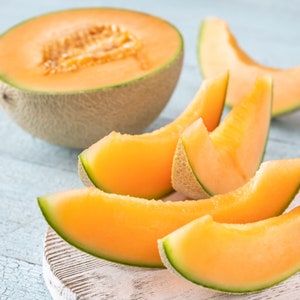 Cantaloupe Seeds - Hales Best Variety  - Organic & Non Gmo Fruit Seeds - Heirloom Seeds - Grow Your Own Food At Home! - Fast Growing Variety