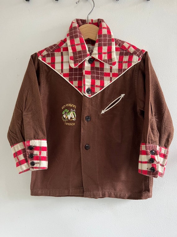 Vintage 1940s/1950s Roy Rogers Shirt - image 1