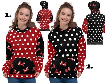 mens polka dot hoodie