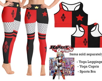 harley quinn sports bra
