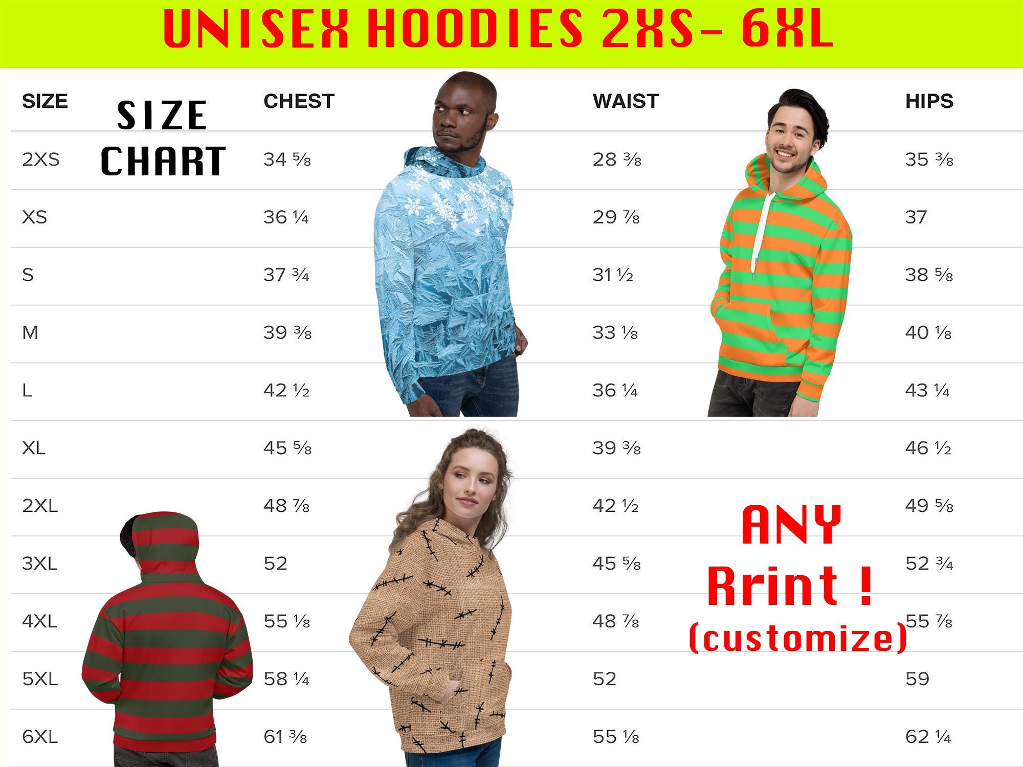 Popcorn Hoodie Unisex Cosplay Box Treat Halloween Costume Pullover