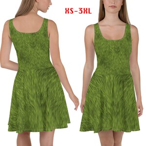 grinch christmas dress womens Amazon.com: Spirit Halloween How The Grinch Stole Christmas! The Grinch Adult Hooded Dress Costume | Officially Licensed