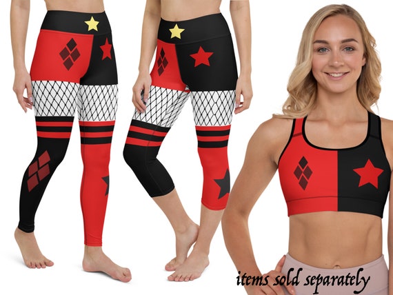 harley quinn sports bra