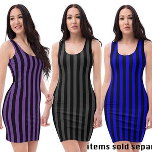 Piraten Kleid Gestreift Frauen Halloween Kostüm Cosplay Spandex Bodycon ausgestattet Tank Outfit Steampunk Party Geschenk Cruise Night