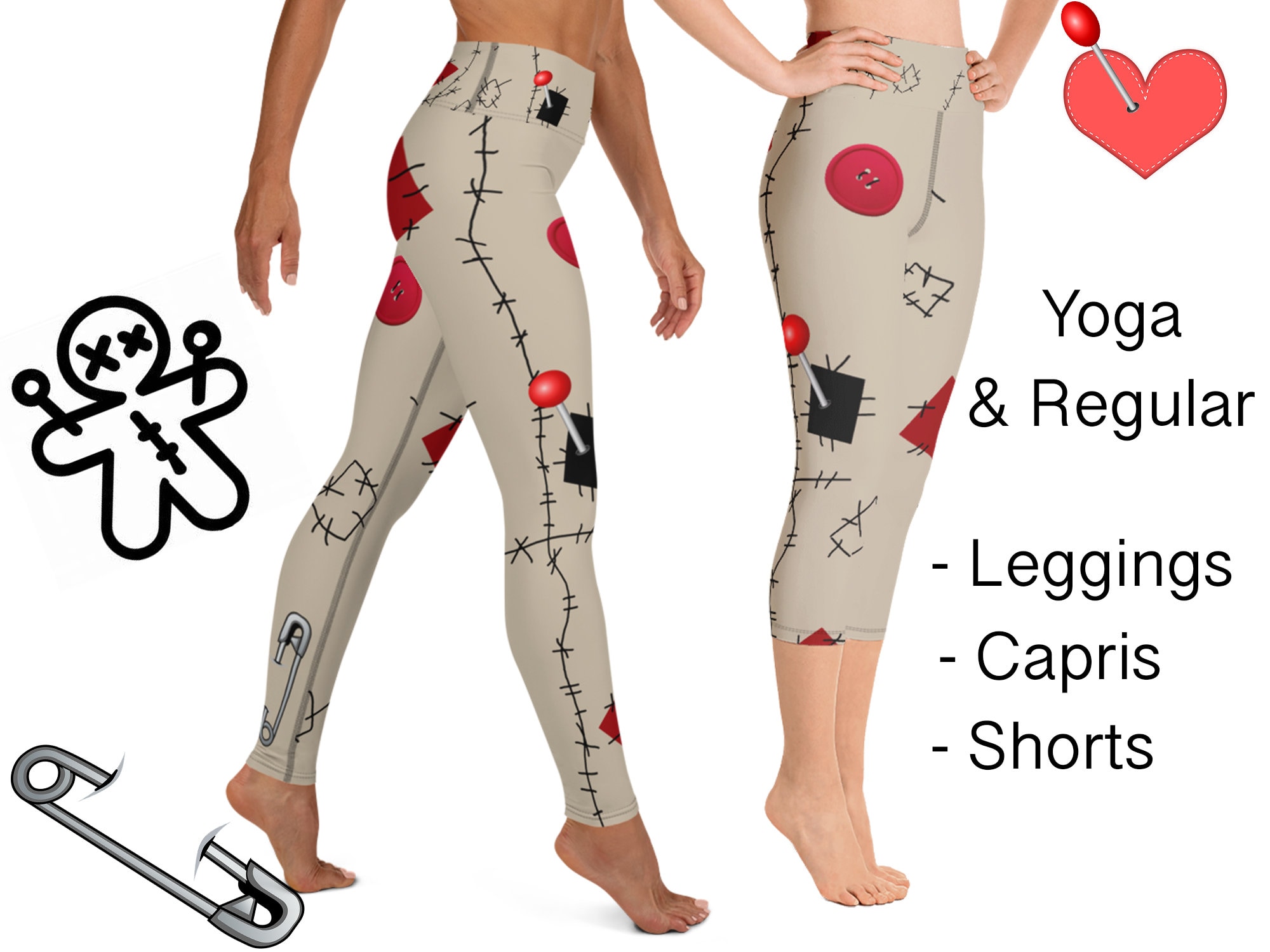 HUIFUAO Legging D'halloween Pour Femme - Grande Taille