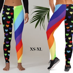 Pride Ankle Flag Leggings with Pockets 