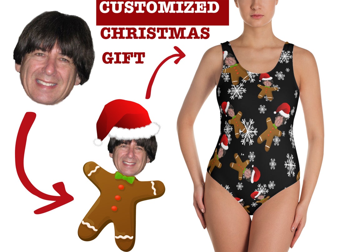 Girls Christmas Ornaments Buttery Soft Swimsuit With UPF 50+