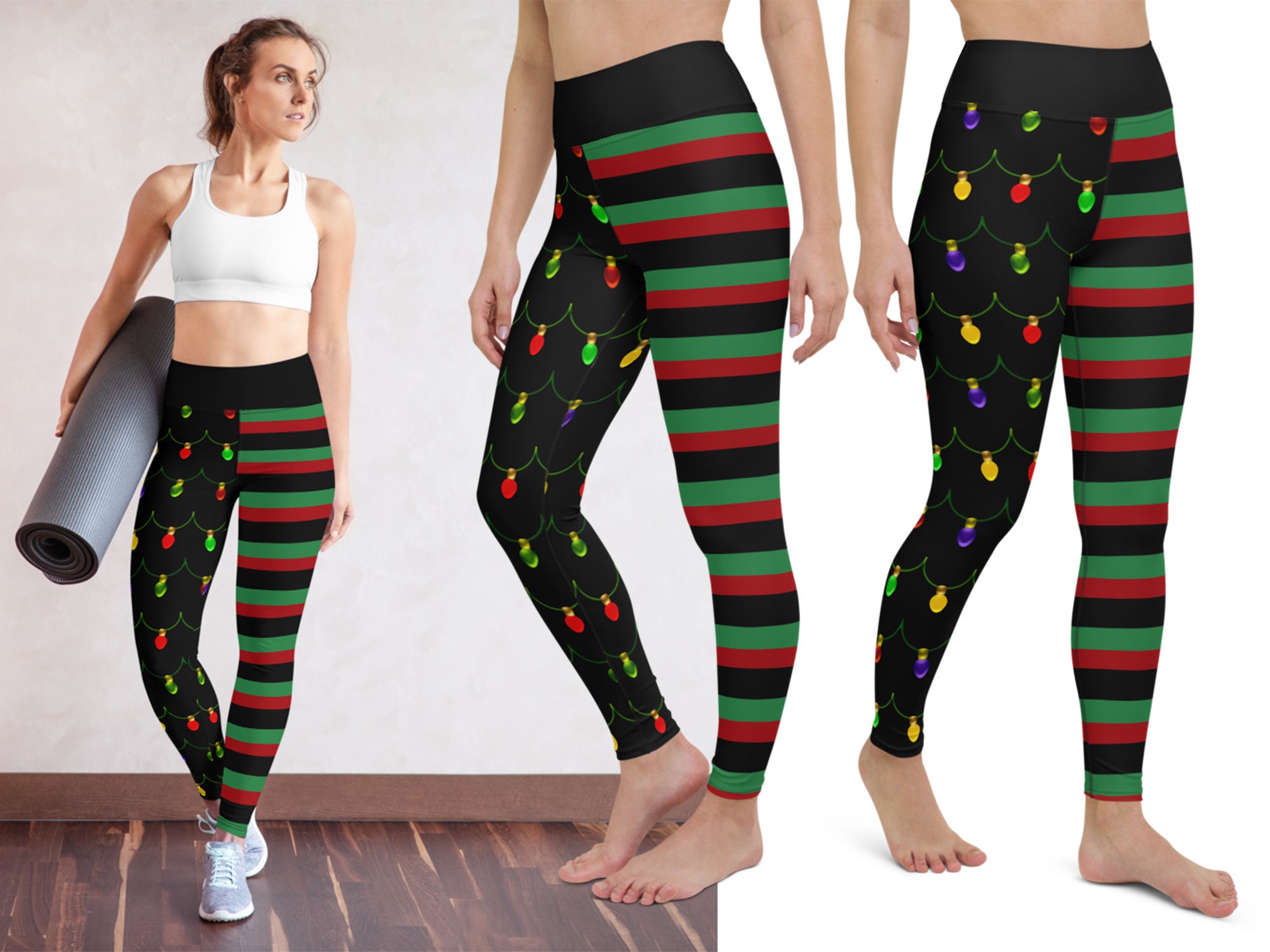 Skull Graphic High Waisted Sports Leggings Christmas Workout - Temu  Philippines