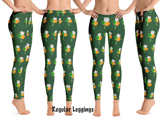 Plus size st patrick's day leggings online