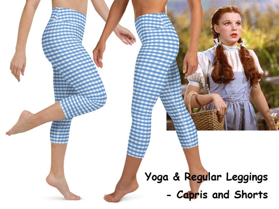 Dorothy Gingham Leggings Athletic Woman 