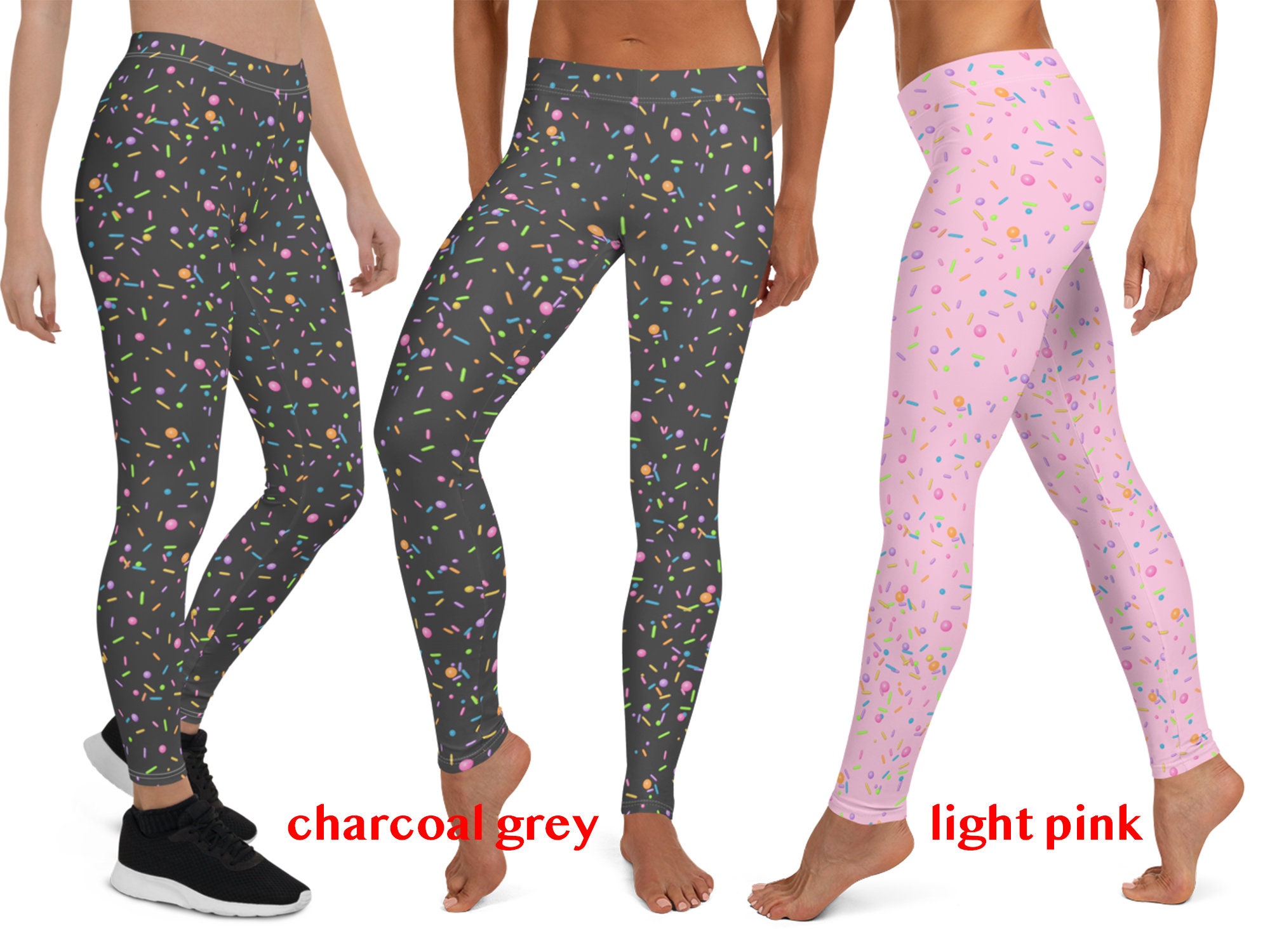 Cake Sweet Pattern Print Women Leggings