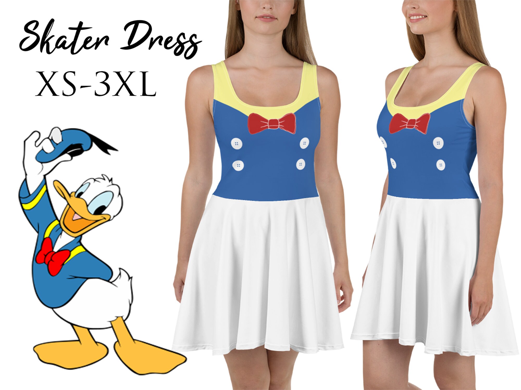 Kleding Gender-neutrale kleding volwassenen Pakken KID SIZE Duck Donald or Daisy Custom Costume 