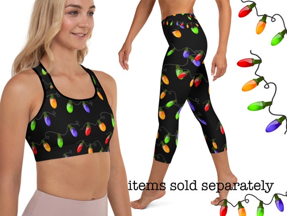 Christmas Lights Plus Size Leggings Christmas Leggings Xmas Leggings  Holiday Leggings Merry Christmas Pants Christmas Yoga Pants Gym Pants - Etsy