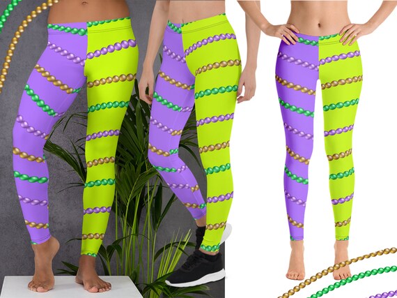 Christmas Tree Lights Yoga Leggings