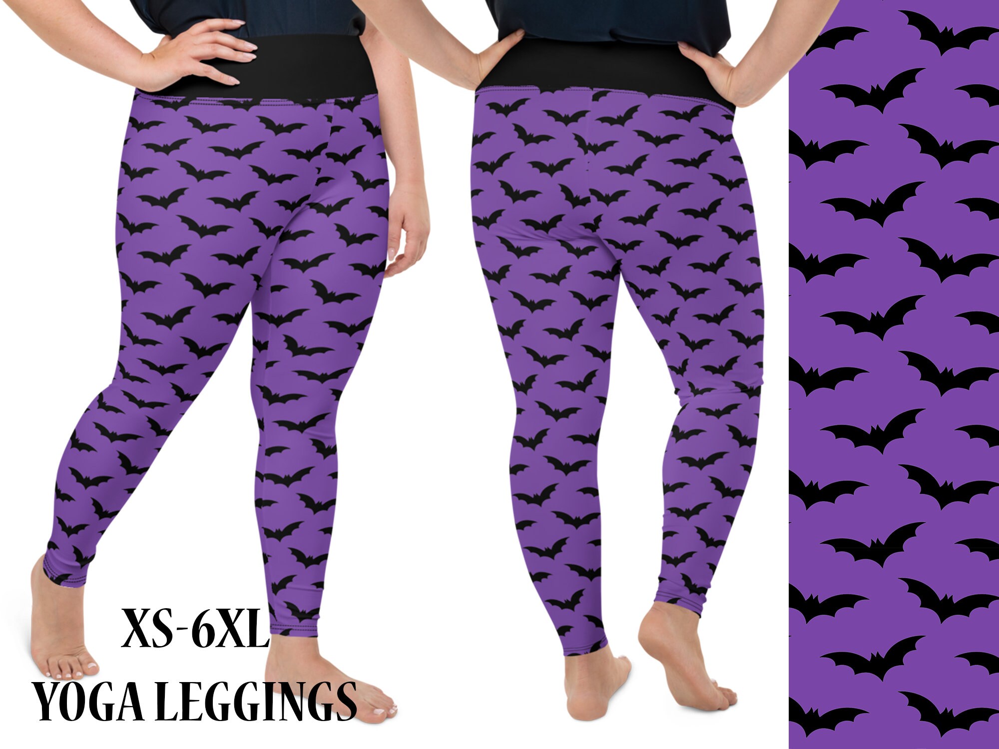 Witch Leggings Halloween Workout Women 
