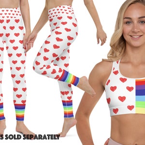 Gay Pride Sports Bra,rainbow Yoga Bra,lgbtq Sport Bra,gay Sports