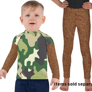 Camo Leggings Kids Etsy