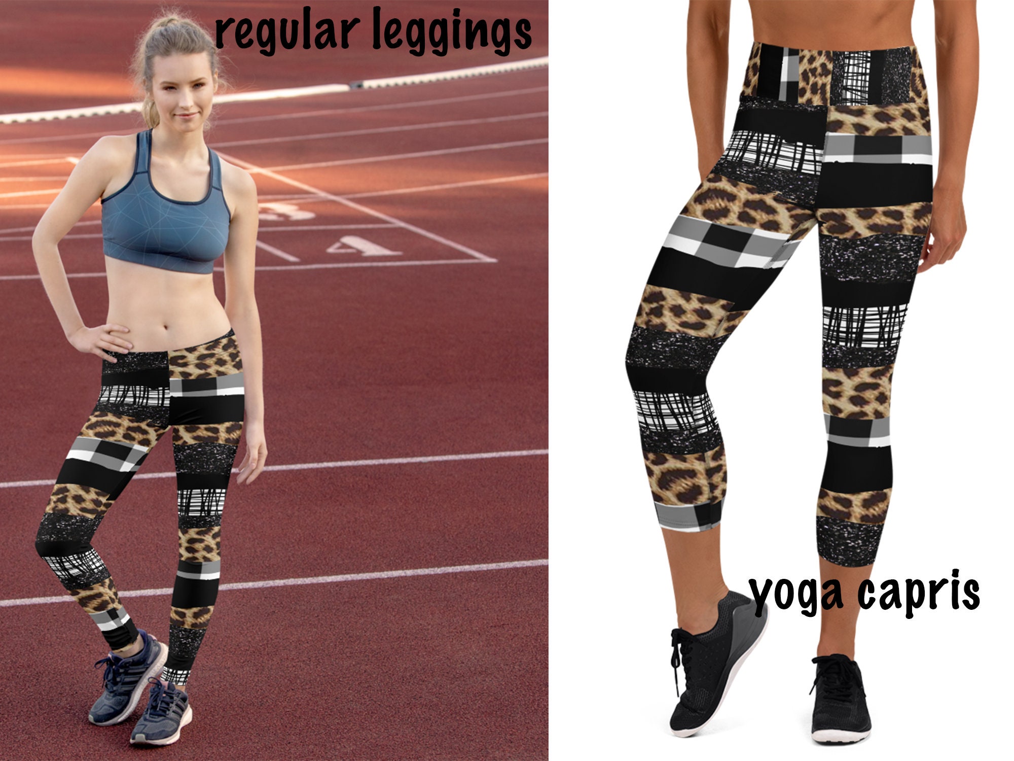 cheetah workout pants