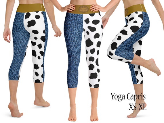 Jessie Leggings Women Yoga Capris Pants Shorts Toy Story Halloween