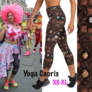 Nymph Leggings Chocolate Brown, Women Yoga Pants, Leggings, Capris