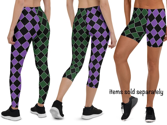Purple and green tights hotsell