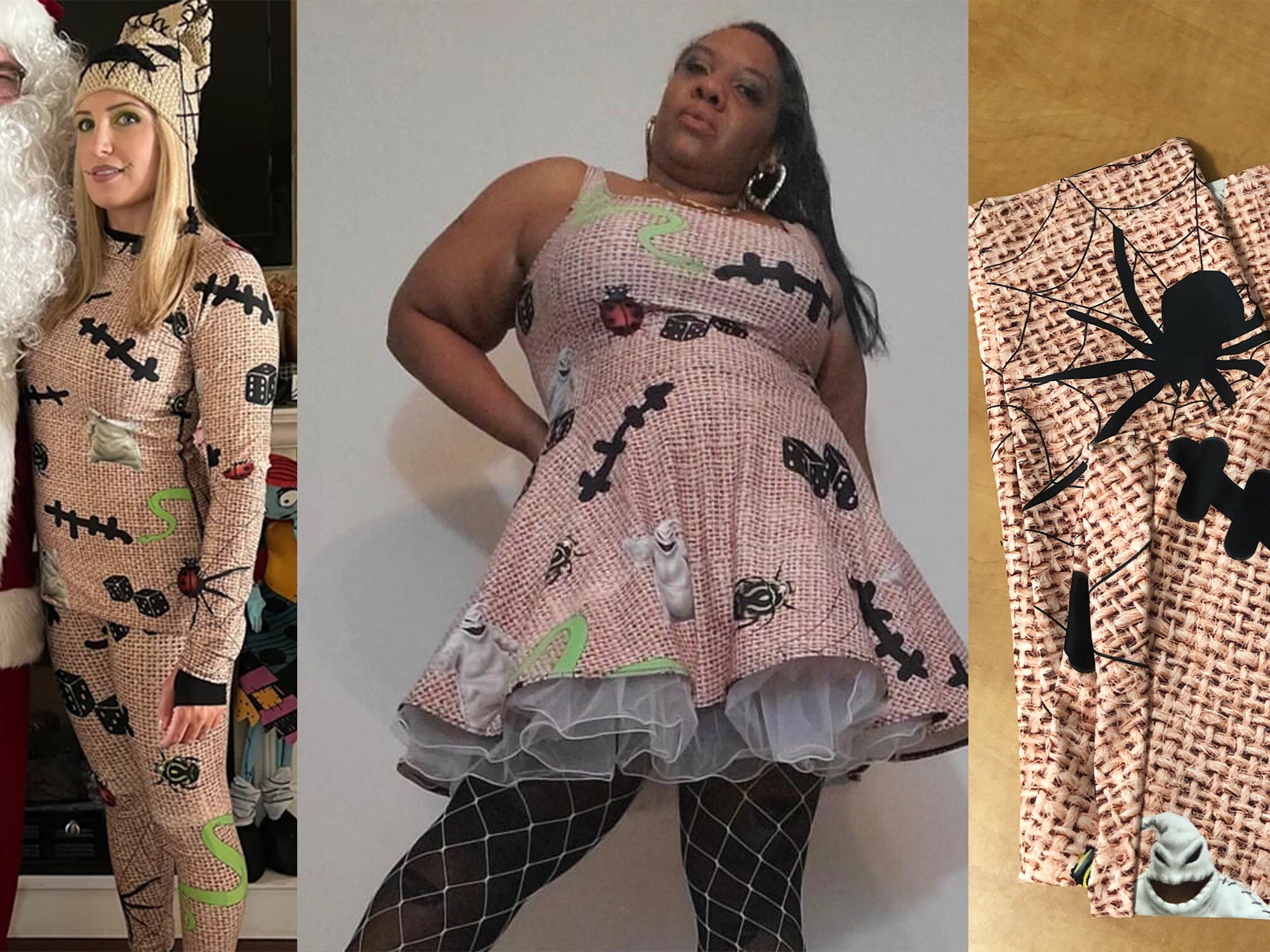 Oogie Boogie Halloween Rash Guard Shirt Boogeyman Cosplay Top Etsy