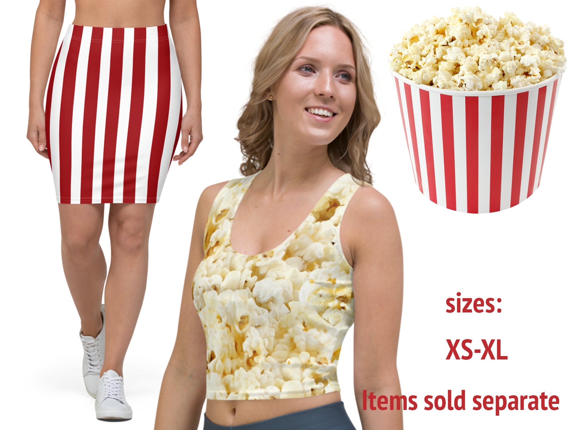 80’s vintage popcorn skirt