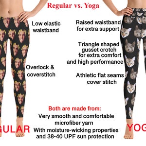 Pink Roses Floral Yoga Pants Women Leggings Vintage Gift Mother's Day Capris Workout Fitness Running Athletic Gym Sports Fitness Activewear image 6