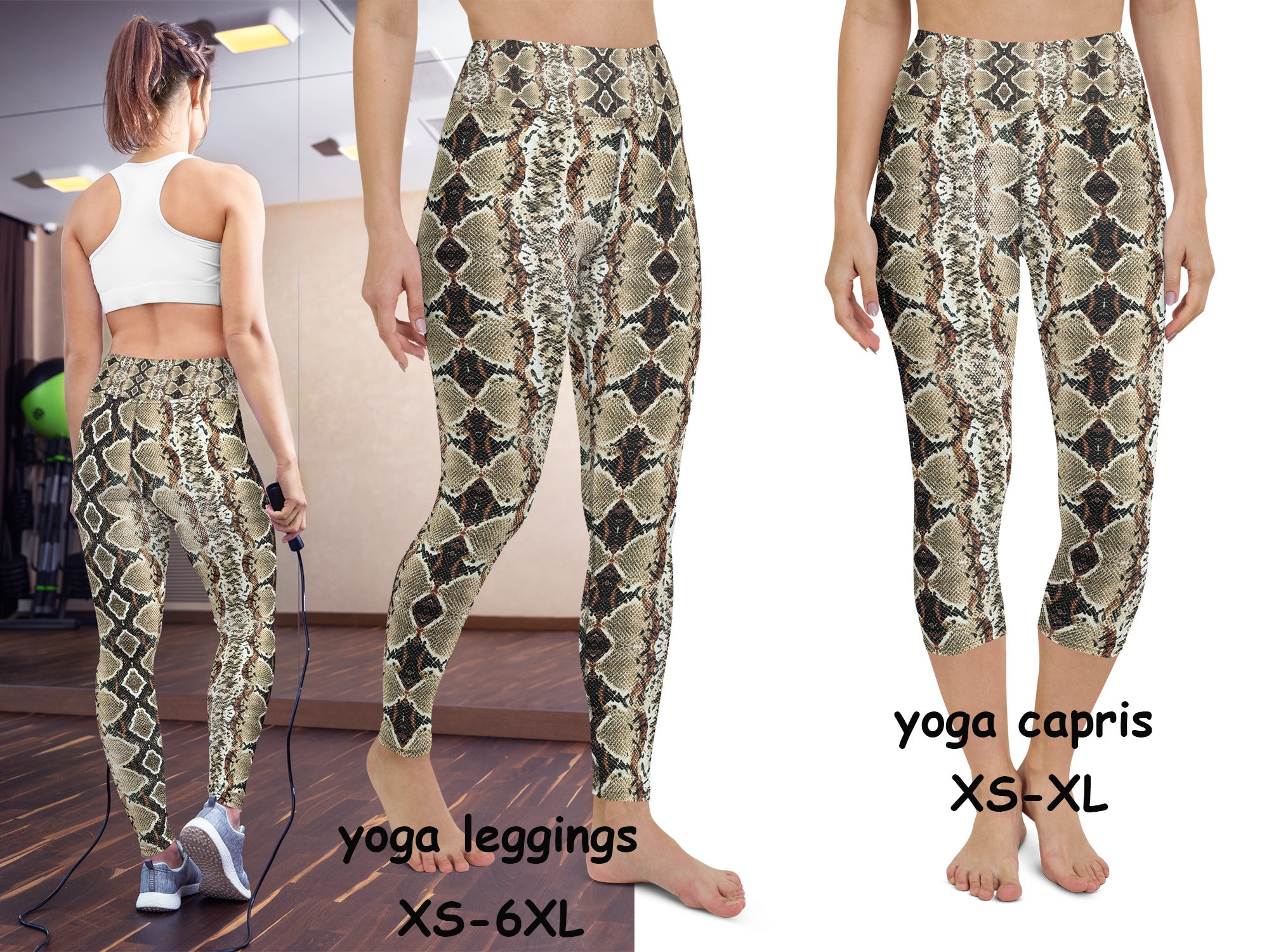 Snake Print Track Suit
