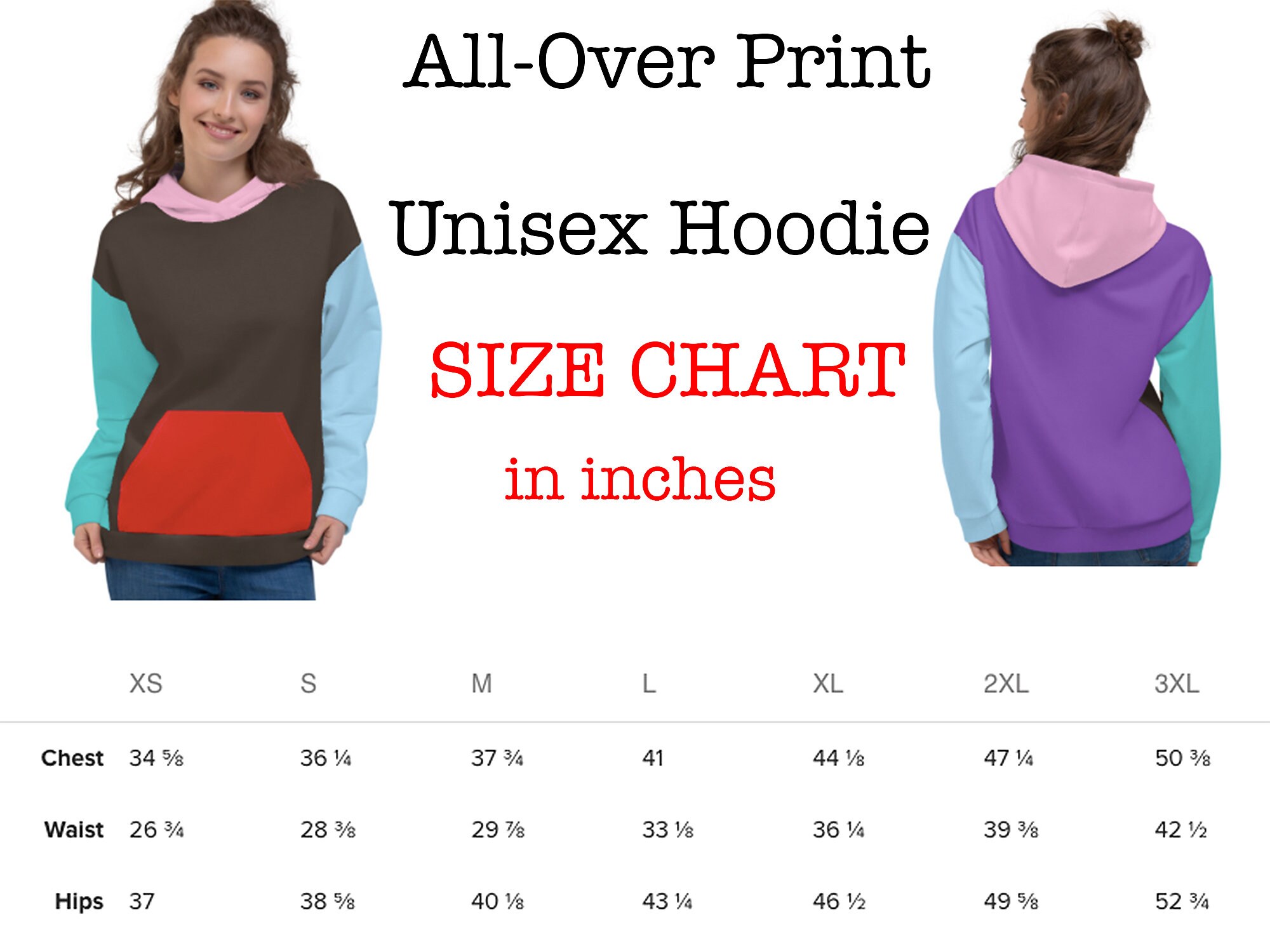 Custom Adult Hoodie